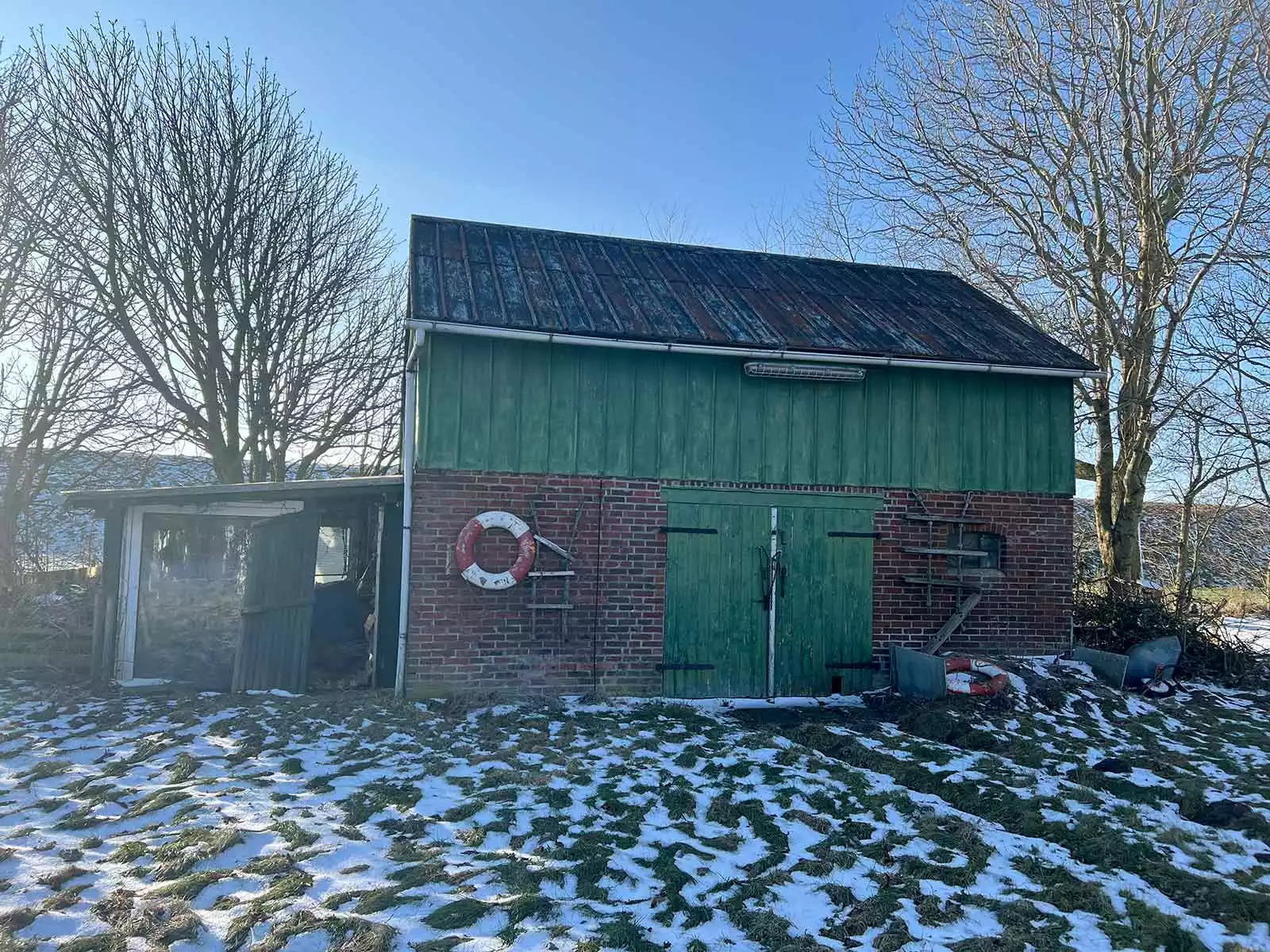 Platz für Ideen - Schuppen im Garten